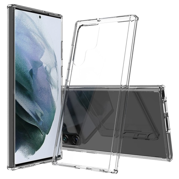 Iskunkestävä TPU-suojus Samsung Galaxy S22 Ultra Transparent