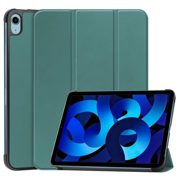 iPad 10.9 2022 (10. sukupolvi) Kotelo Tri-fold Vihreä