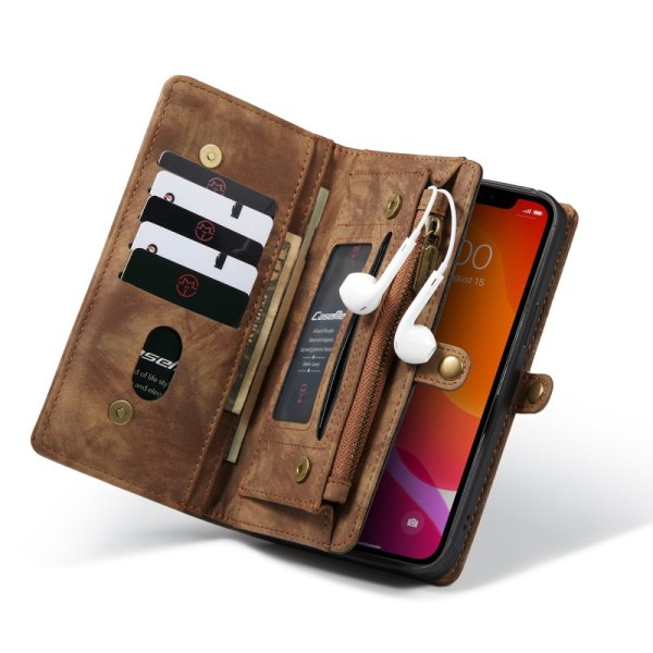 CaseMe Pungetui Multi-Slot iPhone 12 Pro Max Brun