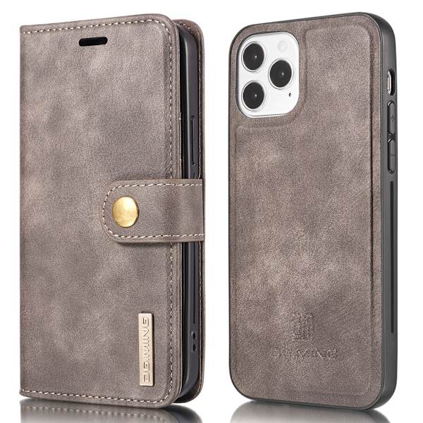 DG.MING 2-i-1 Magnet Pung iPhone 13 Mini Brun