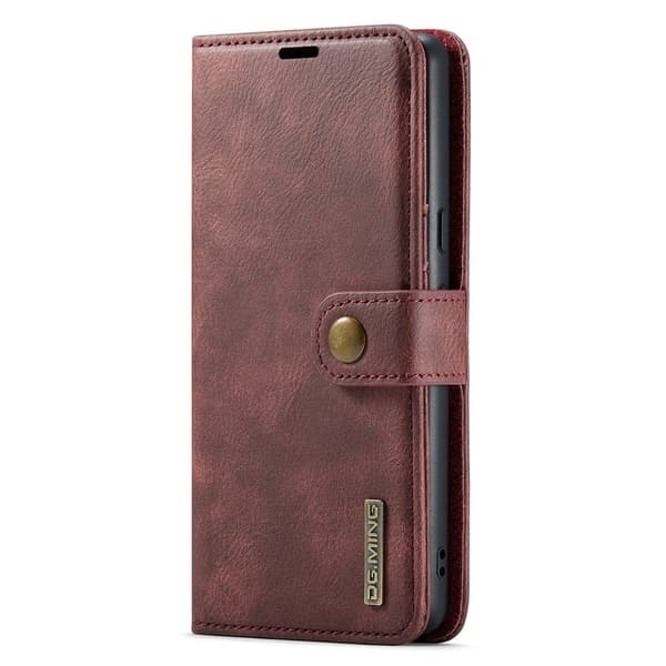 DG.MING 2-i-1 Magnetiskt Plånboksfodral Google Pixel 8 Pro Röd