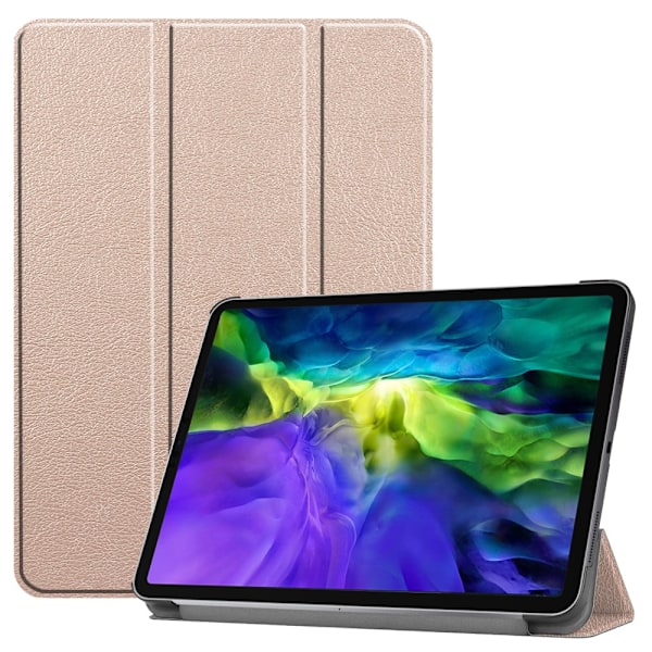 iPad Pro 11 1. generation (2018) Etui Tri-Fold Roséguld