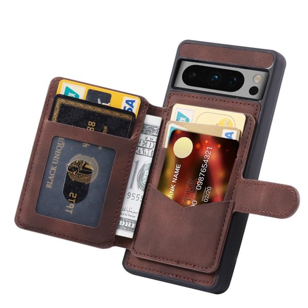 Multi-Slot Skal RFID-skydd Google Pixel 8 Pro Brun
