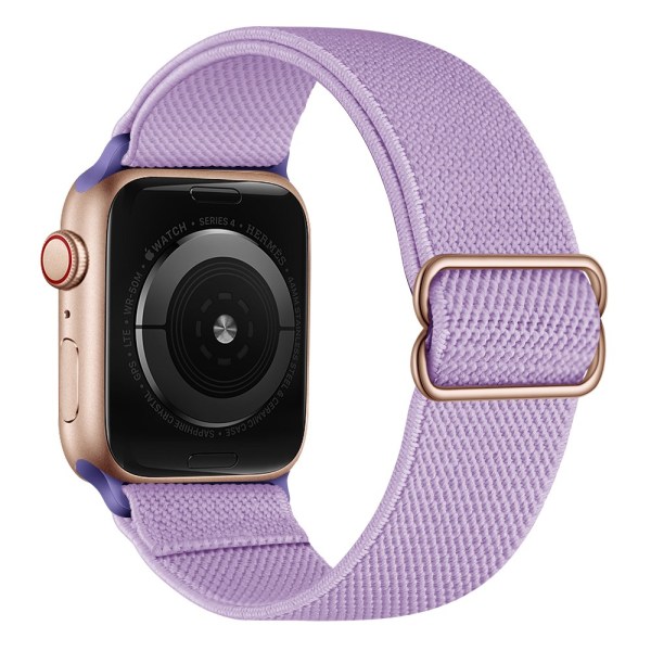 Elastinen nailonranneke Apple Watch 41mm Series 9, lila