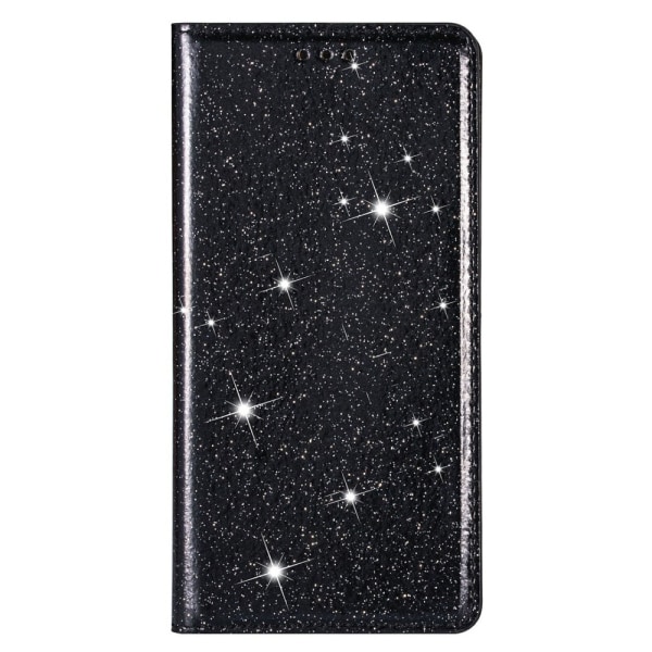 Glitter Pung Etui iPhone 13 Sort