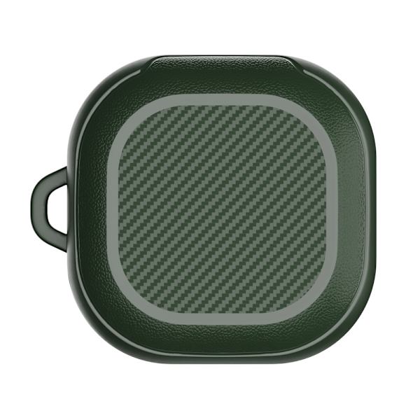 Stødsikkert Etui Med Karabinhake Galaxy Buds Live/Pro Grøn