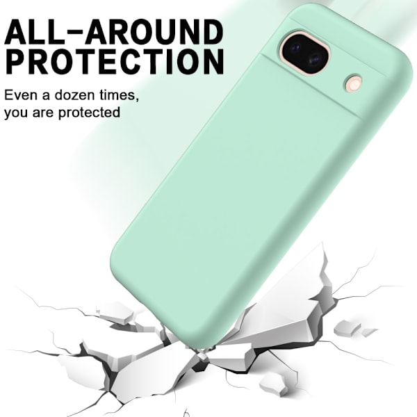 Silikonskal Google Pixel 8a Grön