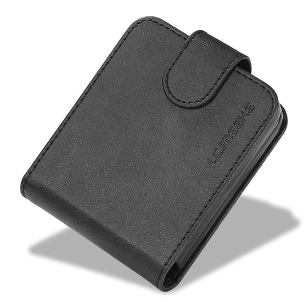 LC.IMEEKE Plånboksfodral Samsung Galaxy Z Flip 7 FE Svart