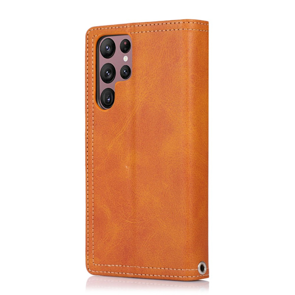 Plånboksfodral Multi-Slot Samsung Galaxy S24 Ultra Cognac