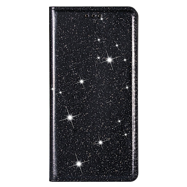 Glitter Pungetui iPhone 13 Mini Sort