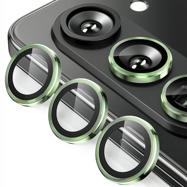Hat Prince Hærdet Glas Linsebeskyttelse Samsung Galaxy Z Fold 6 Grøn