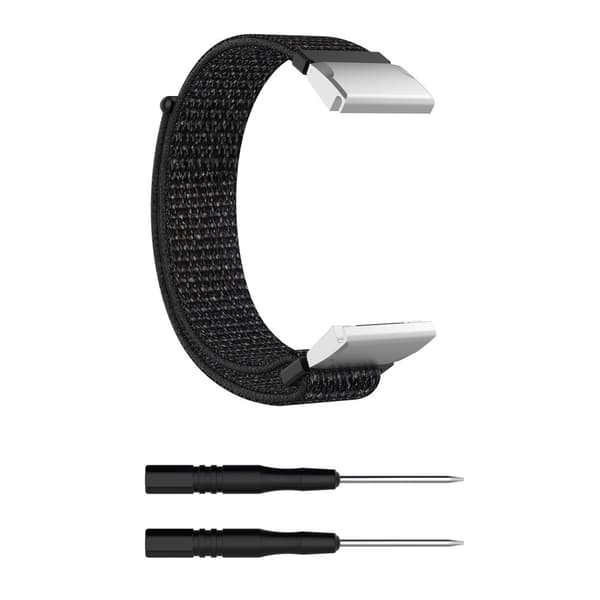 Nylonarmbånd Garmin Fenix 8 43mm Sort