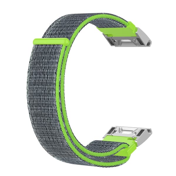 Nylonarmband Garmin Fenix E 47mm Grön