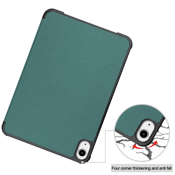 iPad Mini 7. generation (2024) Etui Tri-fold Grøn