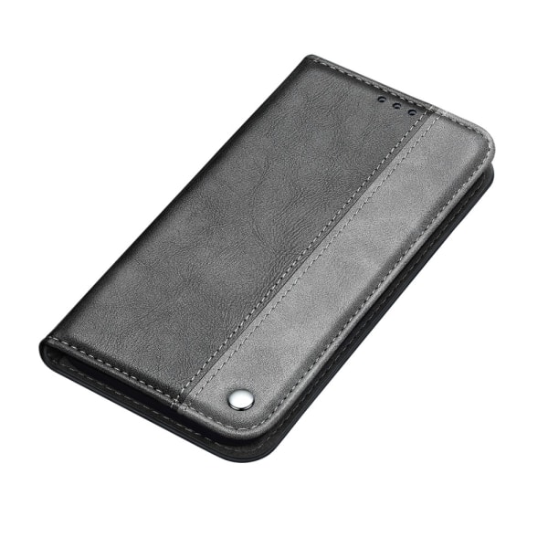 Nahkakotelo Galaxy Note 20 Ultra Black/Grey