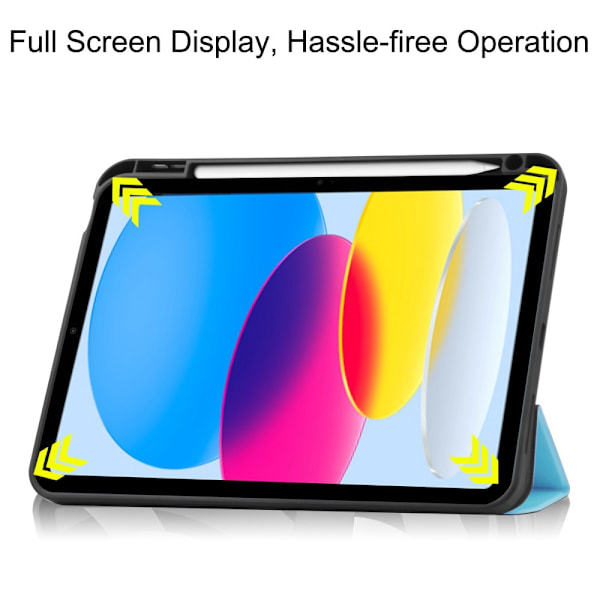 Apple iPad 11 11. sukupolvi (2025) Tri-Fold Kotelo Kynätelineellä