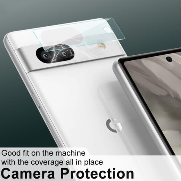 Imak 2 Pack Hærdet Glas Kamerabeskyttelse Google Pixel 7a Transparent