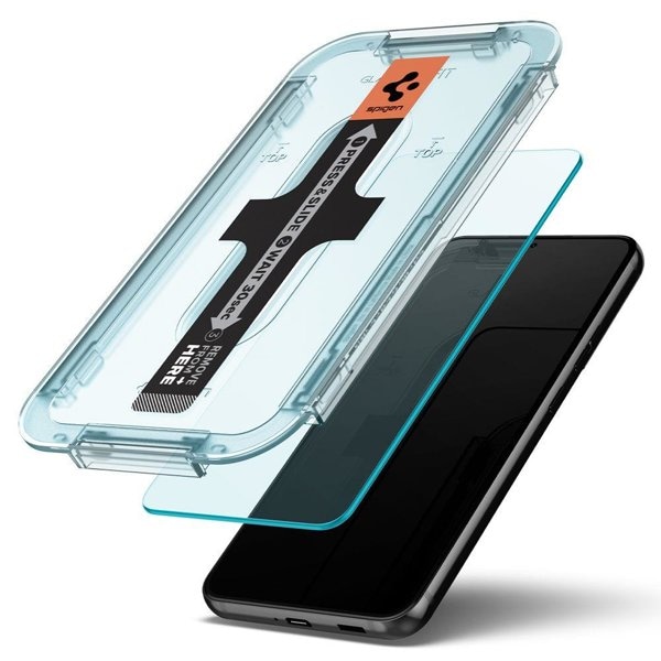 Spigen Samsung Galaxy S22 skærmbeskytter GLAS.tR EZ Fit 2-Pack