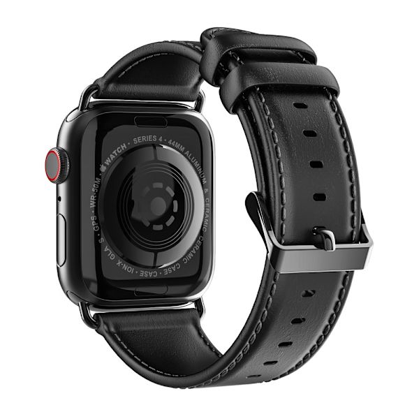 Dux Ducis Nahkaranneke Apple Watch 41mm Series 9 Musta