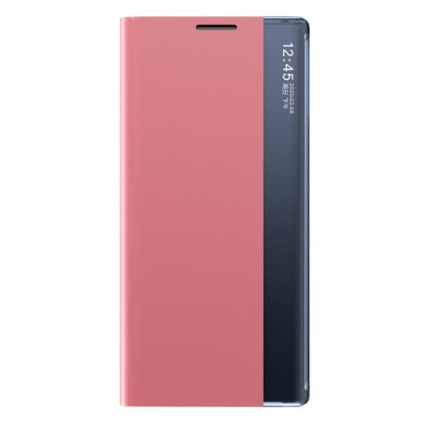 Samsung Galaxy S23 Plus Etui Med Display Rosa