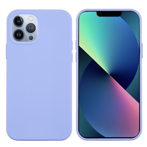 Silikonskal iPhone 14 Pro Max Lila