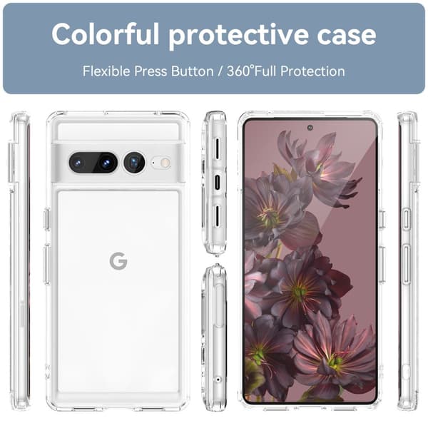 Hybridi Edge Case Google Pixel 7 Pro Transparent