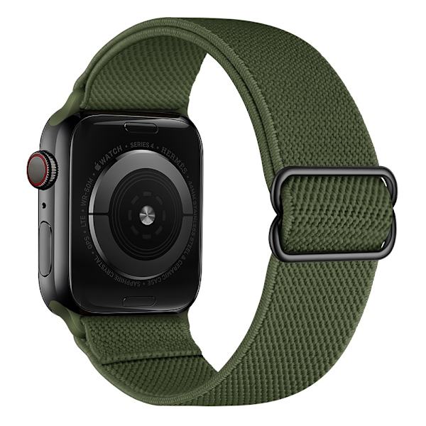 Elastisk Nylonrem til Apple Watch Ultra 2 49mm Grøn