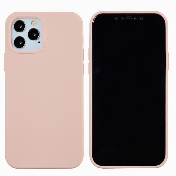 iPhone 13 Pro -kuori, silikoni, vaaleanpunainen