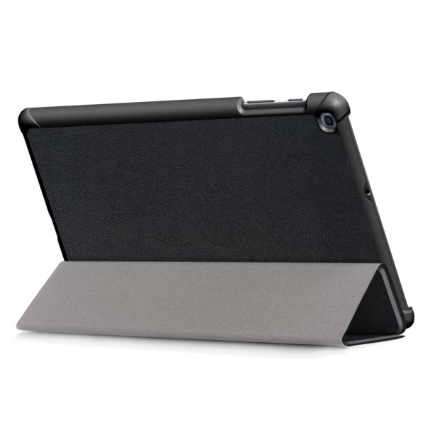Tri-Fold Stand Læderetui Samsung Galaxy Tab A 2019 Sort