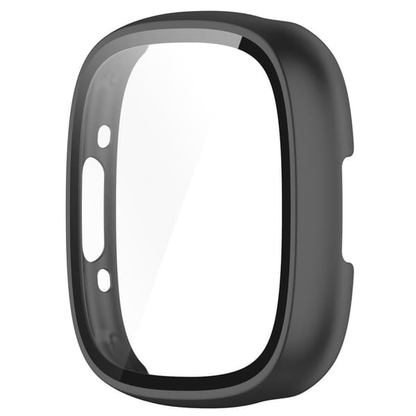 Fitbit Versa 4/Sense 2 musta kova kuori