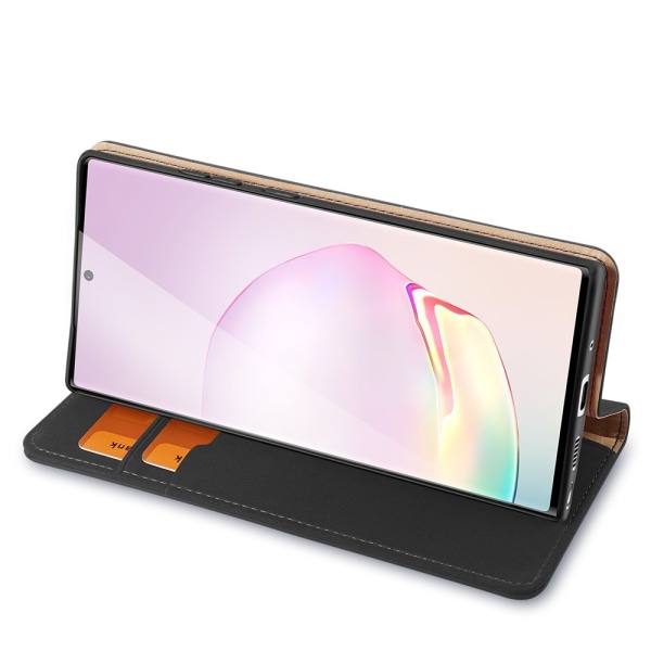Dux Ducis Wish Læder Pung Etui Galaxy Note 20 Ultra Sort