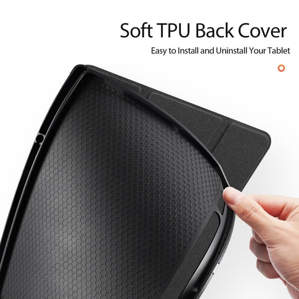 Dux Ducis Domo Tri-fold Etui Samsung Galaxy Tab S8 Ultra Sort