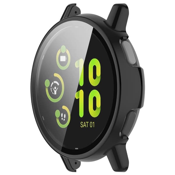 Cover til Garmin Vivoactive 5 Hård Plast + Glas Sort