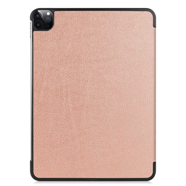 iPad Pro 12.9 5. generation (2021) Etui Tri-fold Rosa