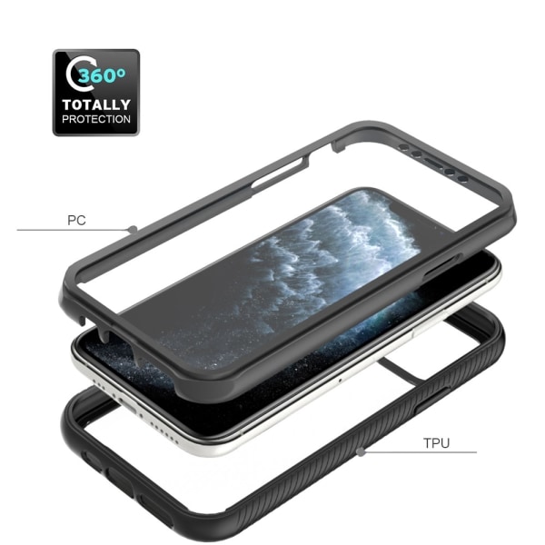 360 Full Cover Edge Case iPhone 11 Pro Sort