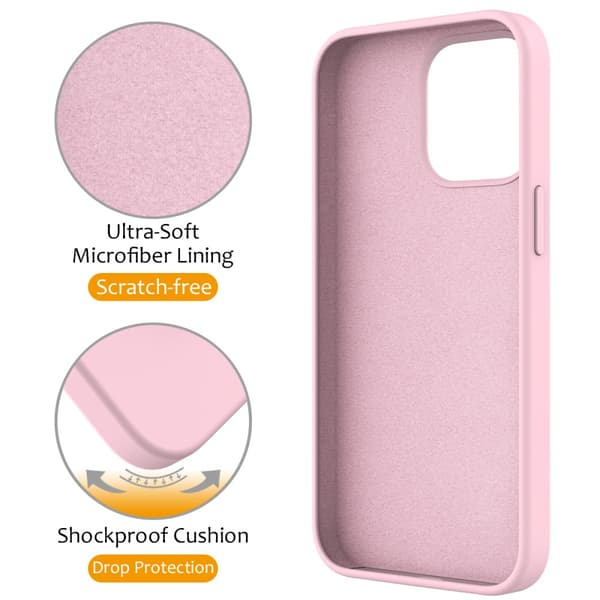 Silikoneskal Kickstand MagSafe iPhone 16 Pro Max Rosa