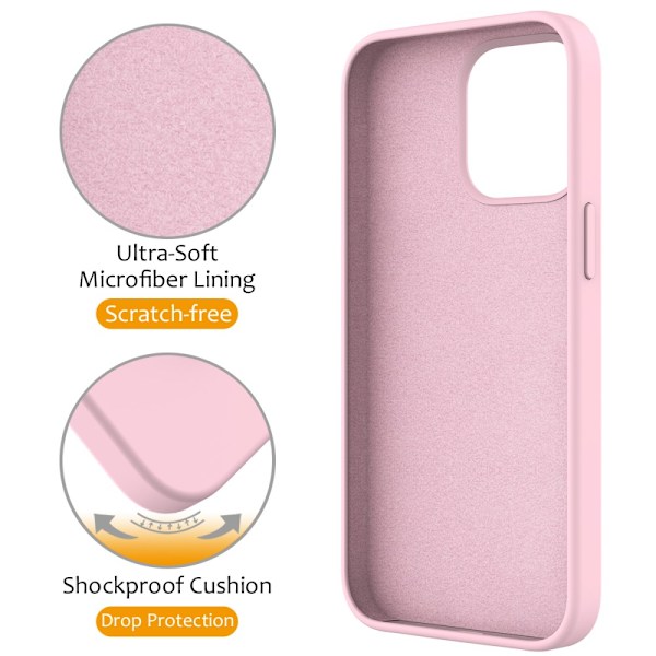 Silikonskal Kickstand MagSafe iPhone 16 Pro Max Rosa