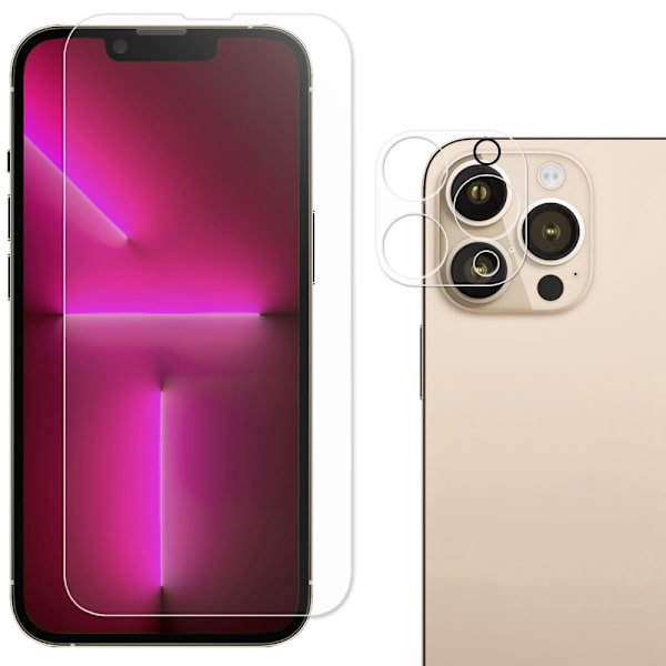 iPhone 14 Pro Max näytönsuoja ja kameransuojus karkaistu lasi