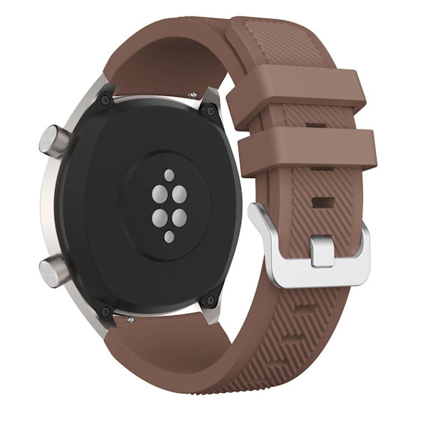 Silikonarmband Huawei Watch GT/GT 2 46mm/GT 2 Pro Brun