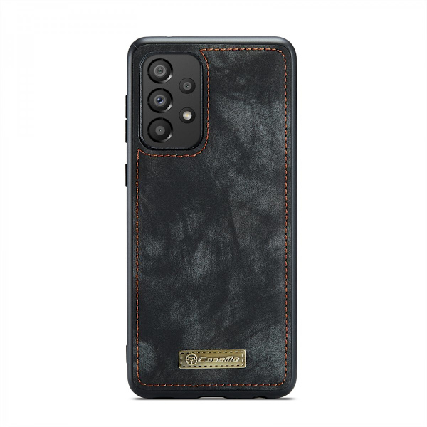 CaseMe Multi-Slot 2 i 1 Plånboksfodral Galaxy A33 Svart