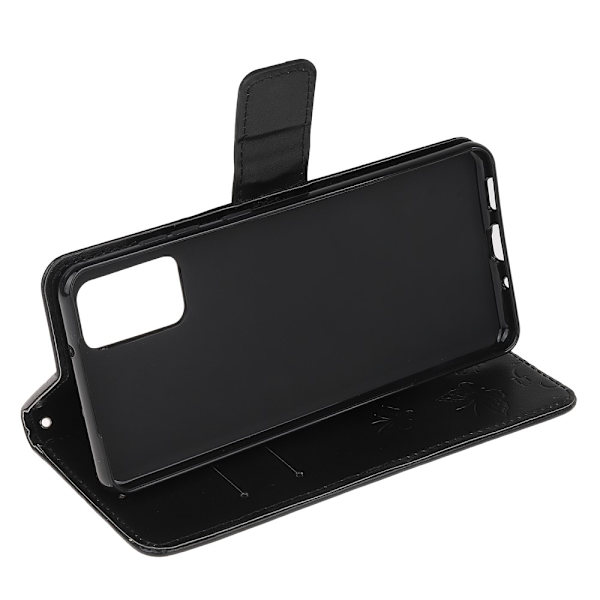 Läderfodral Fjärilar Samsung Galaxy S20 Svart