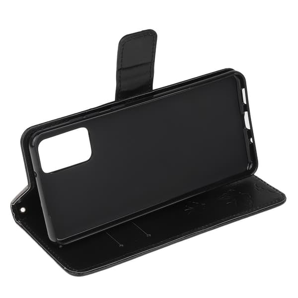 Perhoskuvioitu nahkakotelo Samsung Galaxy S20 - Musta