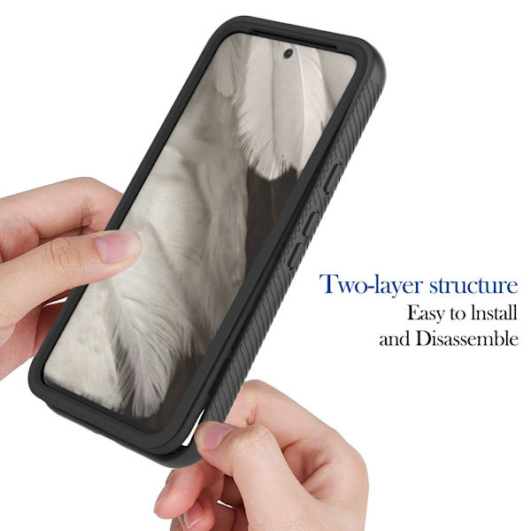 Allround Cover Skal Google Pixel 8 Svart