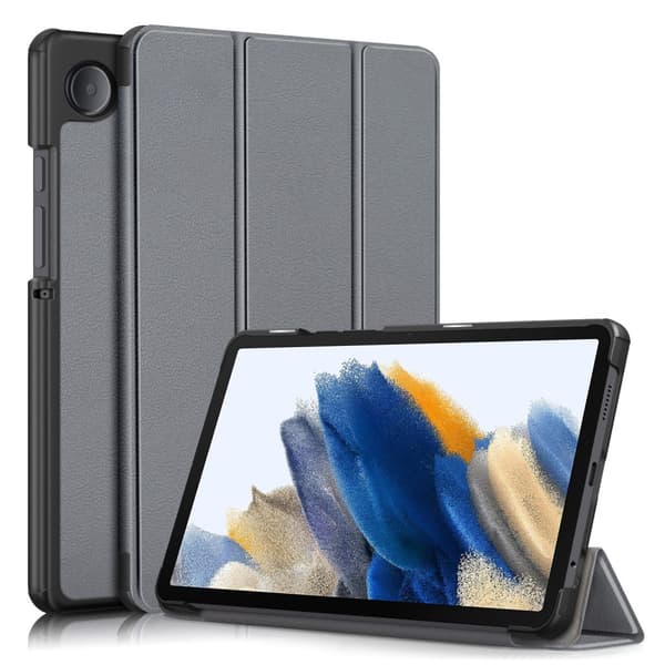 Samsung Galaxy Tab A9 Fodral Tri-fold Grå