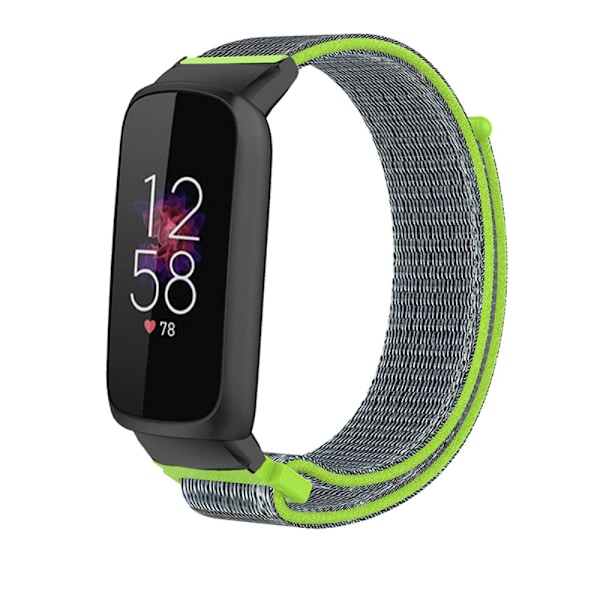 Fitbit Luxe -vihreä nylonranneke
