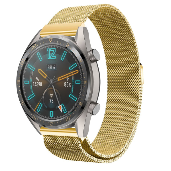 Milanese Loop Rem til Huawei Watch GT/GT 2 46mm/GT 2e Guld