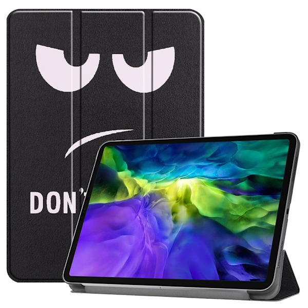 iPad Pro 11 3rd Gen (2021) Fodral Tri-fold Don't Touch Me