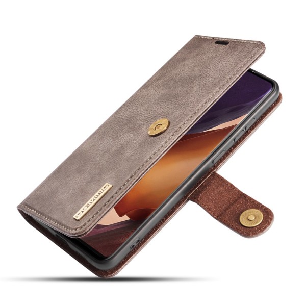 DG.MING Plånboksfodral Med Magnet Galaxy Note 20 Ultra Grå