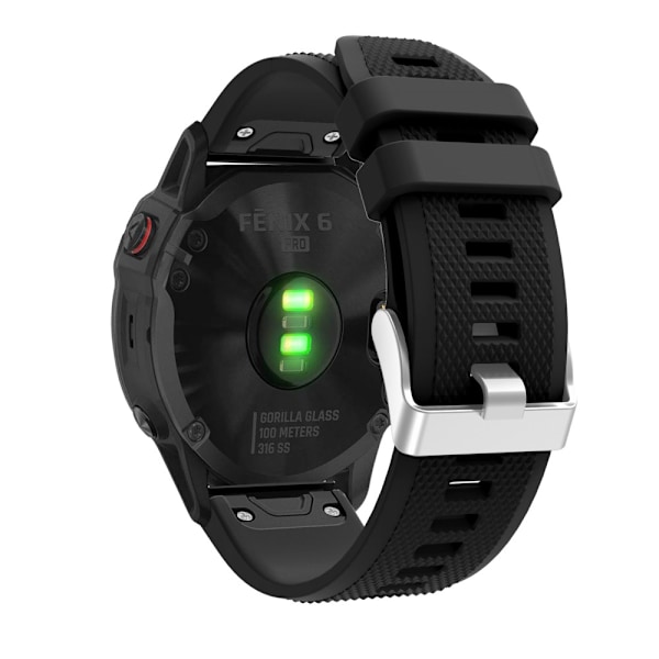 Silikonarmband Garmin Fenix 7 Svart