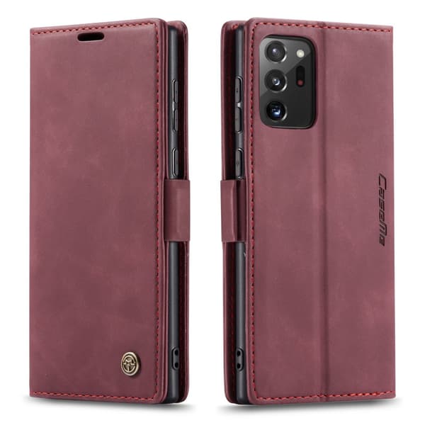 CaseMe Slim Pungetui Galaxy Note 20 Ultra Rød